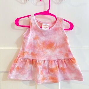 Jumping Beans Kids Tank Top in Pink and Orange